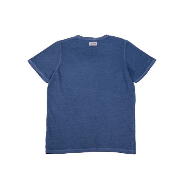 Unisex T-shirt. Naturally dyed in Light blue